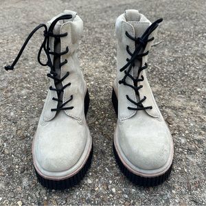 Rag & Bone Sloane Lace Up Boot Beige Size US 6 New without box